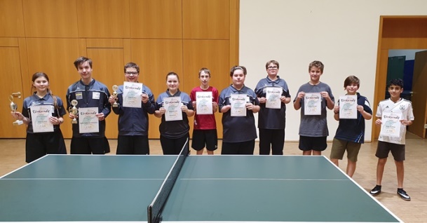 Tischtennis Vereinsmeisterschaften am 18.11.2023 beim TV08 Grüningen e.V.
