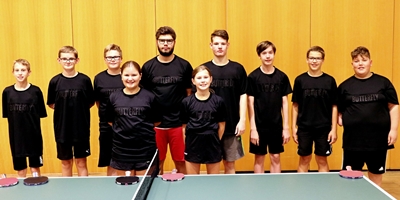 Tischtennis 2022 Nachwuchs beim TV08 Grüningen e.V.